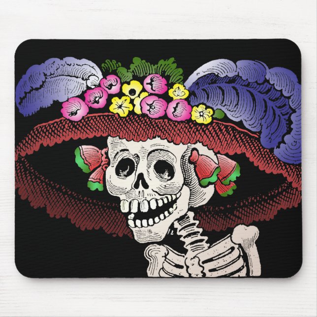 La Calavera Catrina [mousepad] Mousepad (Vorne)