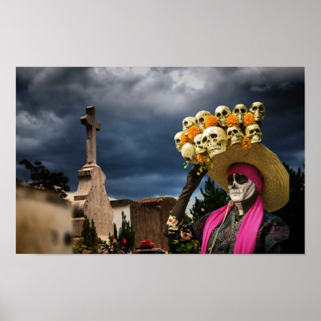 La Calavera Catrina Poster (Vorne)