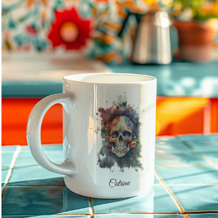 La Calavera Hermosa, individuell Kaffeetasse