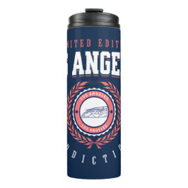 LA, California City Traveller Sports Style Thermosbecher