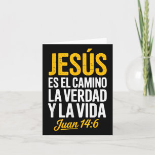 La Camisa De Jesus Espanol Christlich Spanisch Karte