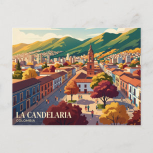 La Candelaria Kolumbien Postkarte