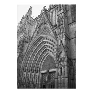 La Catedral Foto Print (Barcelona, Spanien)
