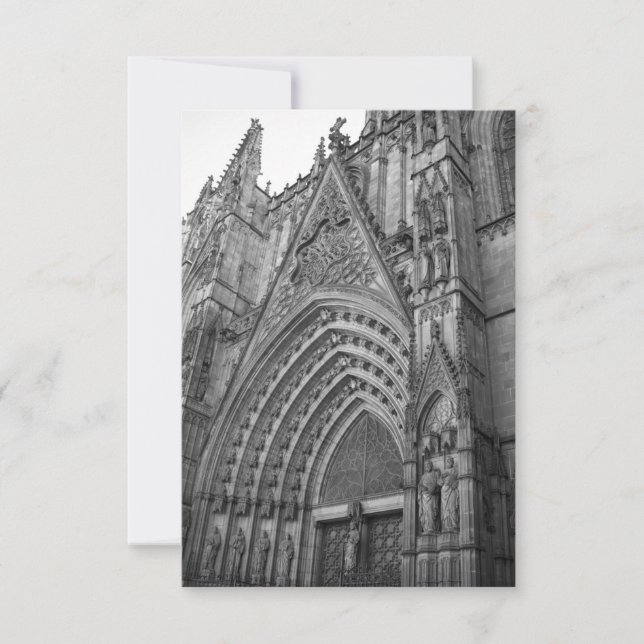La Catedral Invite (Barcelona, Spanien) Einladung (Vorderseite)