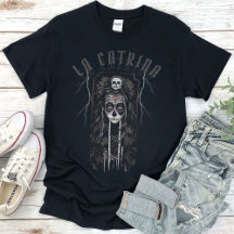 La Catrina des Tages der Toten Los Muertos Gothic