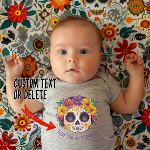 🌹La Catrina Día de Muertos Hommage 🌹 Baby Strampler