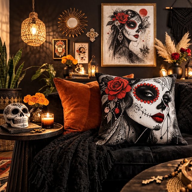 La Catrina Kissen (Von Creator hochgeladen)