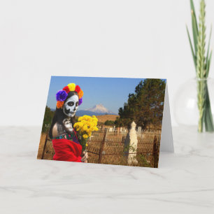 La Catrina Party Einladung. Karte