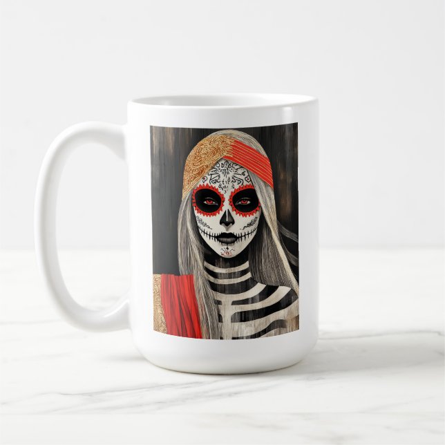 La Catrina Pirate Kaffeetasse (Links)