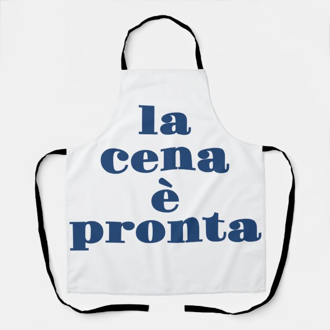 La Cena E Pronta Schürze (Vorderseite)