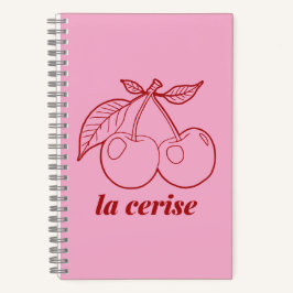 La cerise pin notizbuch