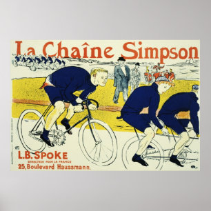 La Chaine Simpson Henrides Toulouse Poster