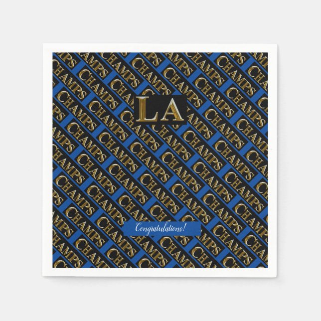 LA CHAMPS SERVIETTE (Vorderseite)