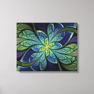 La Chanteuse IV 20" x 16" wickelte Leinwand-Druck Leinwanddruck