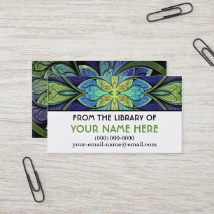 La Chanteuse IV Medium-Karten Visitenkarte