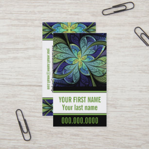 La Chanteuse IV Personal Business Card Visitenkarte