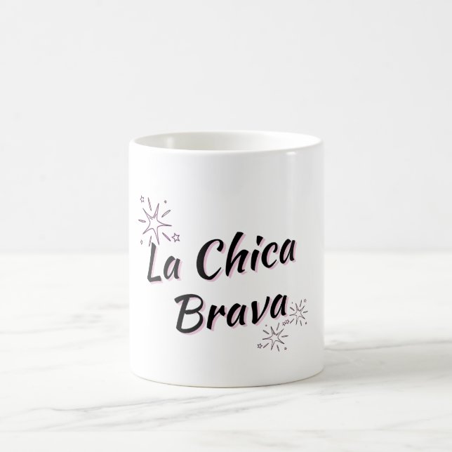 "LA CHICA BRAVA WILDE FRAU" KAFFEETASSE (Mittel)