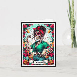 La Chingona Tarot Karte Tag Der Toten Dia De Los