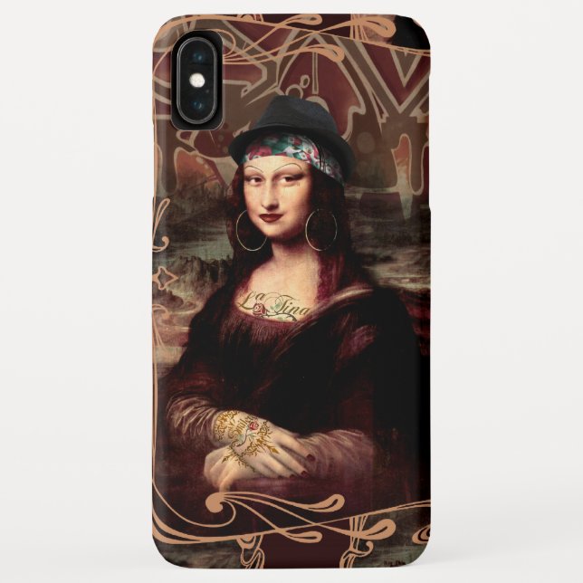 La Chola Mona Lisa Mexikanisch Case-Mate iPhone Hülle (Rückseite)