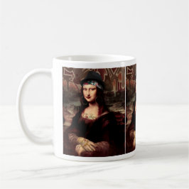 La Chola Mona Lisa Mexikanisch Kaffeetasse