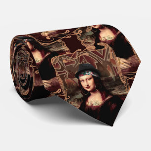 La Chola Mona Lisa Mexikanisch Krawatte