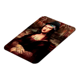La Chola Mona Lisa Mexikanisch Magnet