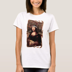 La Chola Mona Lisa Mexikanisch T-Shirt