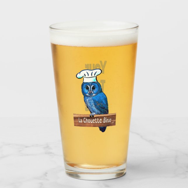 La Chouette Bleue Café Glas (Vorne (Gefüllt))