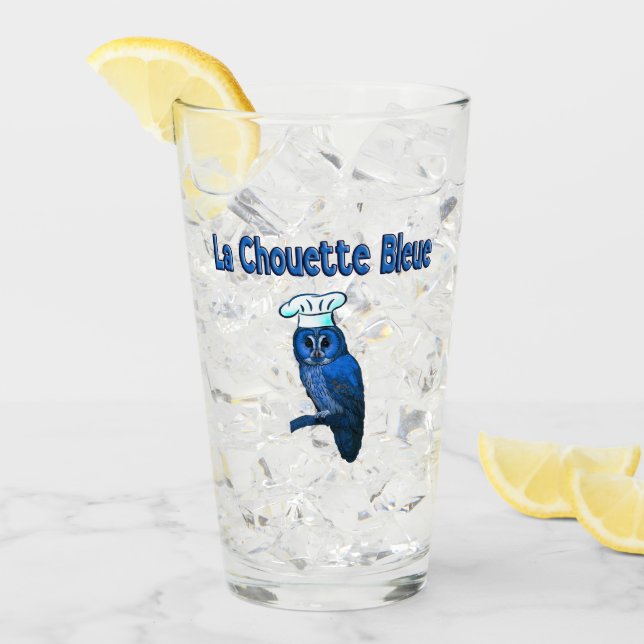 La Chouette Bleue Café Glas (Vorderseite Ice)