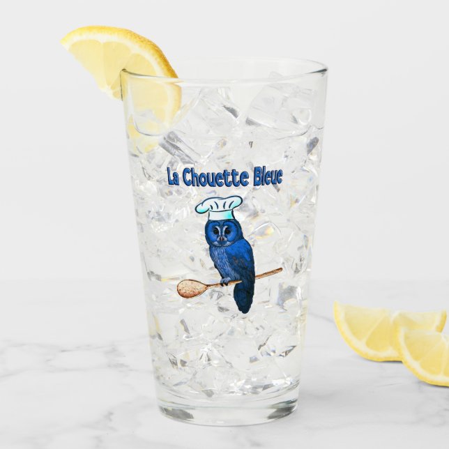 La Chouette Bleue Café Glas (Vorderseite Ice)