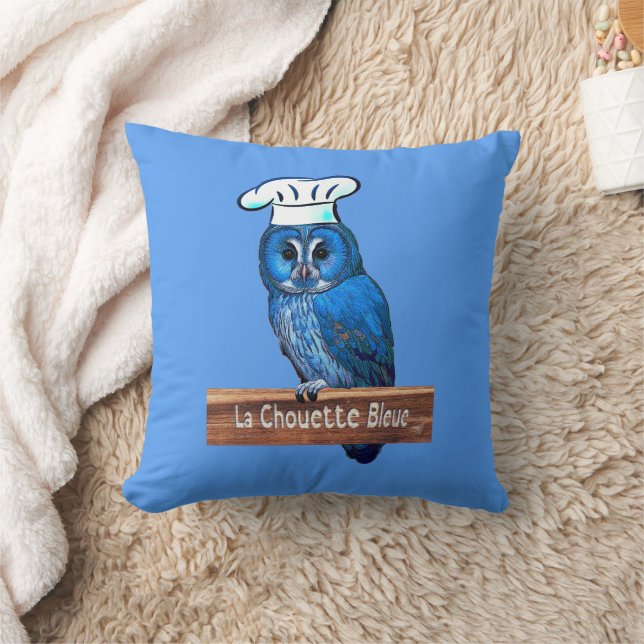 La Chouette Bleue Café Kissen (Decke)