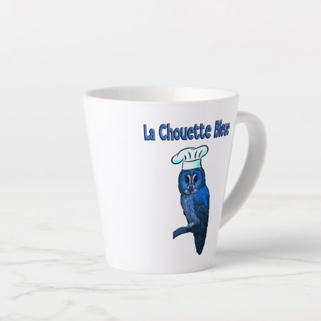 La Chouette Bleue Café Milchtasse (Rechte Ecke)
