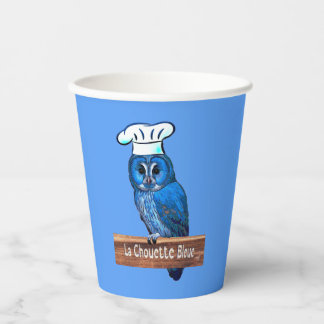 La Chouette Bleue Café Pappbecher