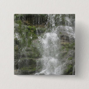 La Chute Wasserfall im Forillon Nationalpark Button
