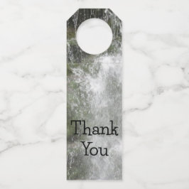 La Chute Wasserfall im Forillon Nationalpark Flaschenanhänger