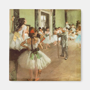 La Classe de Danse durch Edgar Degas Magnet