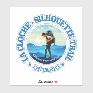 La Cloche-Silhouette Trail (Hiker C) Aufkleber