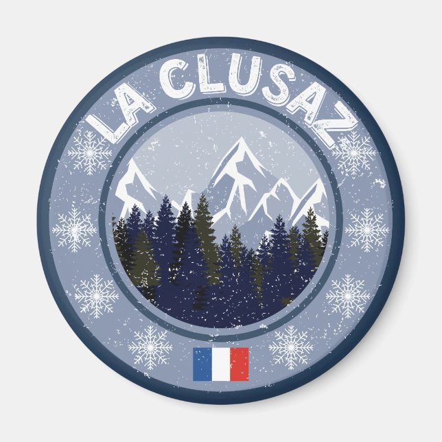 La Clusaz Magnet (Vorne)