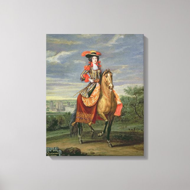 La Comtesse de Soissons Leinwanddruck (Vorderseite)