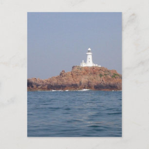 La Corbiere Lighthouse am South Western Point of J Postkarte