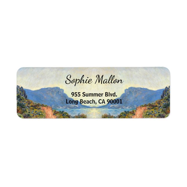 La Corniche bei Monaco von Claude Monet (Vorne)