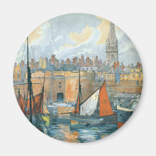 La Côte d'Émeraude Magnet