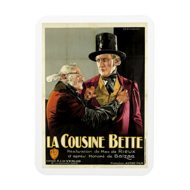 La Cousine Bette (Film, 1927) Magnet (Vertikal)