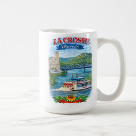 La Crosse, WI Scenic Wisconsin Coffe Mug Kaffeetasse