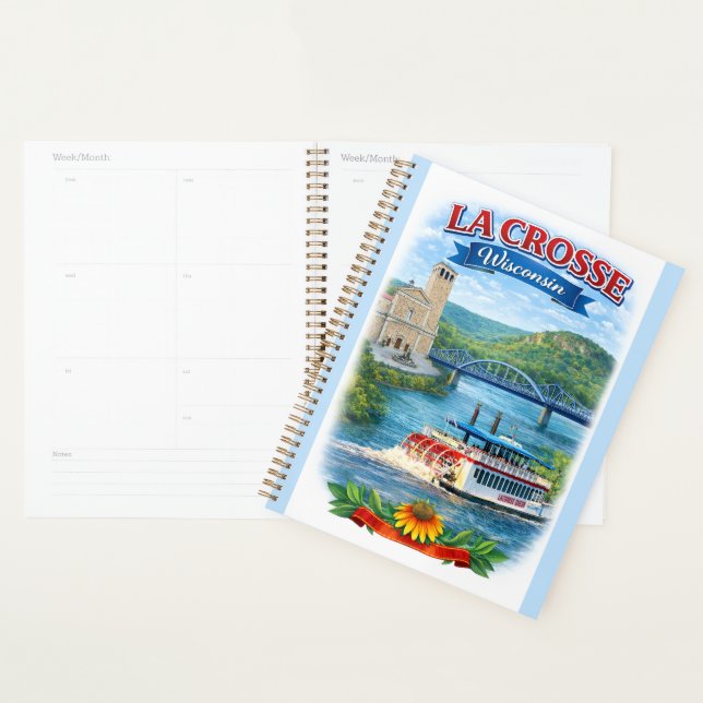 La Crosse, WI Scenic Wisconsin Planner Planer (Anzeige)