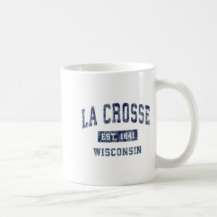La Crosse Wisconsin Wi Vintage Etablierte Sportart Kaffeetasse
