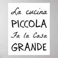 La Cucina (The Kitchen Poster)