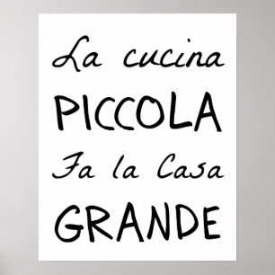 La Cucina (The Kitchen Poster) Poster