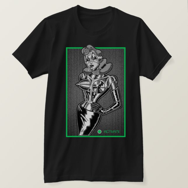 La Cyborg T-Shirt (Design vorne)