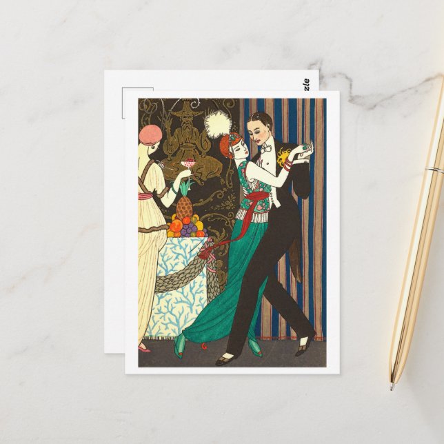 La Danse (1914) Postkarte (Vorderseite/Rückseite Beispiel)
